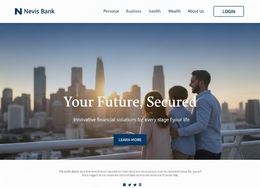 Click here to login to the Nevis Bank portal